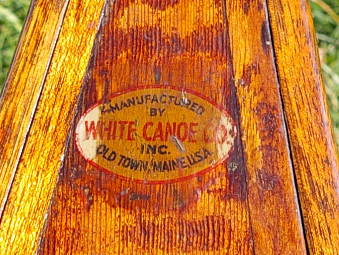White Canoe Co. decal