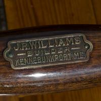 J. R. Williams builder plate